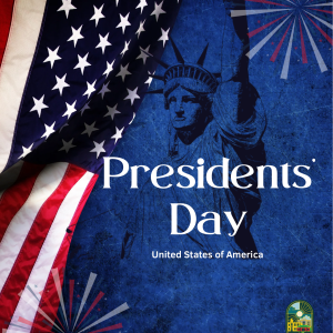 City Hall Closed for President's Day